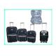 4 Piece EVA 8 Wheel Trolley Suitcase Set 170T Silk Lining With Match Color Zippers