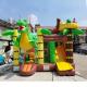 5x5m Inflatable Slide Bounce House With Blower Jumping Castle Slide Combo