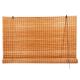 Hand Made 1.5m Height Natural Bamboo Roller Blinds Shade Solar Control Decoration