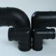 45 Degree 15mm Plastic Pipe Elbow Wear Resistant For Water Pressure Resistance