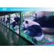 Modular Digital Advertising Display Screens , Hd LED Video Wall 104X104 P