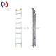 Industrial Stringing Aluminum Alloy Suspension Ladder Single Telescopic