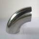Sch 80 Stainless Steel Pipe Fittings Seamless 90 Degree Elbow Standard ASTM