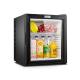 36L Refrigerator Cold Room Single Door Fridge Compact Black