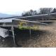 Aluminum Ground Mount Solar Panel Mounting Rack Wind Resistance