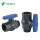 Agricultural Irrigation System PVC Ball Valve Male Female Threaded Valve 1/2 Black