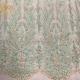 Fashion Luxury Beaded 3D Embroidery Lace Fabric For Clothing
