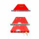 Environmentally Friendly Automatic Rack Fire Suppression Unit In Red For Fire Risk Reduction