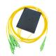 SC FC UPC APC Splitters and Dividers for Wired LAN Networks 2mm Casket Type Fiber Optic