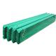 Color Coated Q235 Hot Dip Galvanized Steel Traffic Barrier with Customized Zinc Coating