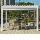 3.6x4.2m Aluminum Louvered Pergola Villa Garden Landscape Leisure Shade Pergola