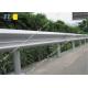 High Flexibility W Beam Crash Barrier Corrugated Steel Movable Guardrail