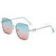Outdoor Metal Frame Sunglasses 144mm UV Polarized Sunglasses For Prescription Lenses