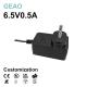 6.5v 0.5a Wall Mount Power Adapters For Monitoring Nintendo Switch Single Color Neon Nail Lamp