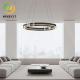Minimalist Living Room Round Chandelier Modern Creative Styles Glass LED Pendant Light