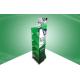 Eco friendly POP Cardboard Display , Green custom cardboard displays For Medicine