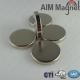 N35 Neodymium Disc Magnets D30x3mm round magnet zinc plated