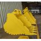 Wear Resistant Excavator Rock Bucket Mining Construction 0.8-2.5cbm Heavy Duty