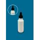 70Ml Plastic E-Liquid Dropper Bottle with Childproof Cap White  Electronic Smoking E-Liquid Applicator Squeezable Bottle