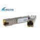 10/100/1000base SFP-T copper SFP Transceiver Module rj45 100 transmission distance