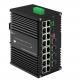 Industrial Managed PoE Ethernet Switch 16-Port 10/100/1000T + 4-Port 1000X SFP