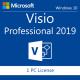Microsoft Visio Professional 2019 download version 32/64 bits full language