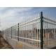1.8m Height Tubular Steel Fence Powder Coated 25*25mm Rails