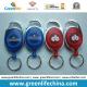 Promotional Carabiner in Tranparent Color Badge Retractors with Split Ring
