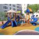 LLDPE Children Plastic Playground Slide For Physical Fitness Anti Cracking