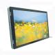 28.5W VGA DVI Industrial LCD Display 400cd/m2 Capacitive Touch Screen Display