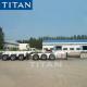 3 axle 20/40ft superlink chassis container trailer  for Ghana