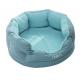 Oval Geometric Cat Bed For Big Cats For Indoor Big Cats Or Small Dogs