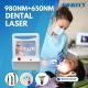 Desktop Version Professional Dental Laser Machine 650nm 980nm ENT Tooth Treatment Surgery Machine