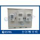 Outdoor Telecom Assembled Base Station Cabinet Hot Dip Galvanized Steel Material