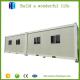 seismic reinforcement prefab green steel frame container house China suppliers