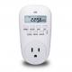US Plug Smart Power Socket Digital Timer Switch Energy Saving Adjustable Programmable Setting of Clock/ On/ Off Time
