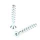 Metric White Zinc Plated M8 Self Drilling Masonry Anchors Screws for Concrete Standard