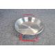 Kitchen korean stainless steel cooking paella pan tray happy cooking spanish seafood pan with red handle