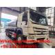 HOWO 6*4 LHD 371hp diesel stainless steel water tanker supplying vehicle,  water tanker for liquid food transportation