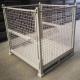 Customizable Collapsible Pallet Cage With Removable Dividers For Varied Cargo Sizes
