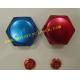 Motorcycle motocross Aluminum Colorful Nuts Aluminum Nut Bike Blue Red Yellow White