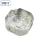 4 Inch Electrical Conduit Boxes Silver Octagon Steel Box Cover