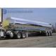 3 Axle 42000L Lightweight Aluminum Alloy Semi Tanker Trailers