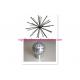 Dandelion Sphere Water Fountain Nozzles SS 1.5 Inch - 3 Inch Fountain Nozzle Heads