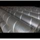 Round Perforated Stainless Steel Pipe , Galvanized Steel Perforated Muffler Pipe