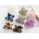 Acetic acid kids girls plate butterfly animal accessories grip hair clip with teeth hair clip cross border accessories