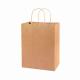 Custom Khaki Kraft Paper Shopping Bags 90gsm-150gsm