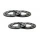 1/4 Black 5x5 & 5x5.5 Flat Wheel Spacers for Dodge Ford Chevy Chrysler