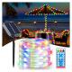 Remote Control Solar Leather IP44 LED Cord Light For Holiday Decoration