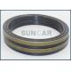 ZGAQ-00100 Wheel Hub Oil Seal For HYUNDAI HCE Seals R200W-7 R210W-9